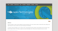 Desktop Screenshot of novapextech.com